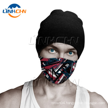 Custom Usual Life Reusable Cheap Custom Facemask With Filter Pocket